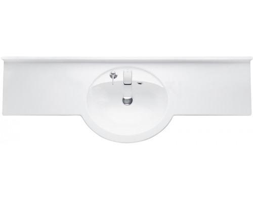 1A70133NOT010 Раковина Отель 5/1500 с навесами и диспенсером 1A70133NOT010