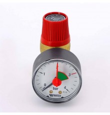 Клапан предохранительный ВВ SVM с манометром WATTS Ind 1/2"х3/4" 3 бар