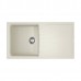 Omoikiri Yasugata 100-WH Кухонная мойка Tetogranit 100x50 см, цвет: белый 4993847
