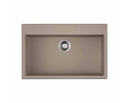 Мойка, OMOIKIRI, Tedori, шгв 790-510-220, отверстия для смесителя-3 промаркированных, цвет-бежевый