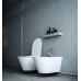 Boheme Avva Унитаз подвесной 35,5х53х32h см, цвет: matt white 972-MW