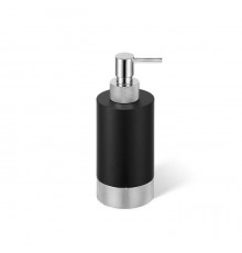 Дозатор для жидкого мыла, Decor Walther, Club, SSP1, шгв 65-75-175, цвет-черный матовый/хром
