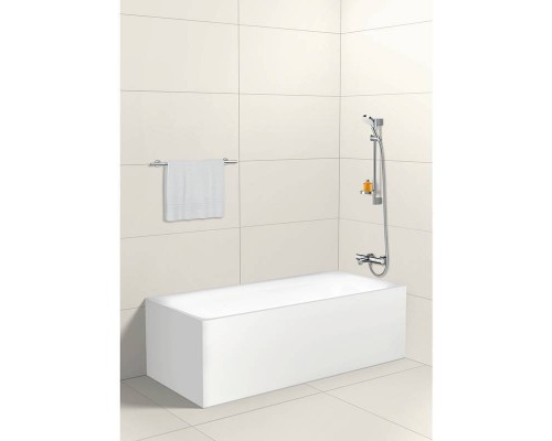 Душевой гарнитур HansGrohe HG Crometta Vario со штангой 65 см и мыльницей белый/хром