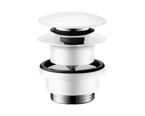 Донный клапан, Hansgrohe, цвет-белый матовый