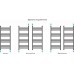 Сунержа Богема Полотенцесушитель водяной 50x120h, цвет: без покрытия 00-0221-1250