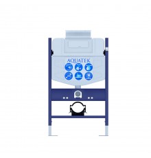 INS-0000018 Aquatek Монтажная рама для подв унитаза 800500150 с верхней кнопкой смыва (совместима только с панелями TDI) INS-0000018