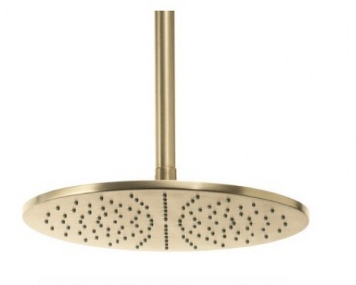 Верхний душ, Fima Carlo Frattini, Showerhead, 250-250, цвет-шампань брашированная Верхний душ, Fima Carlo Frattini, Showerhead, 250-250, цвет-шампань брашированная