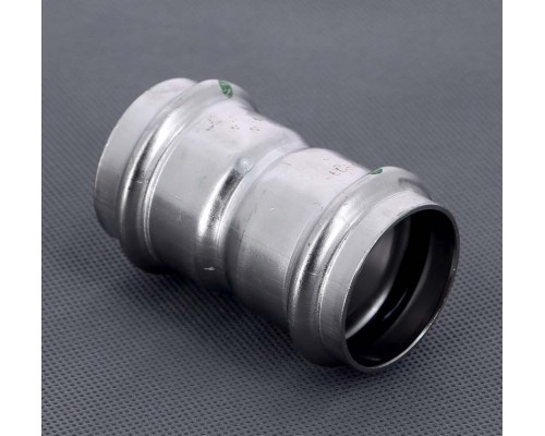 Муфта пресс нержавеющая сталь Sanpress Inox VIEGA 42 Муфта пресс нержавеющая сталь Sanpress Inox VIEGA 42