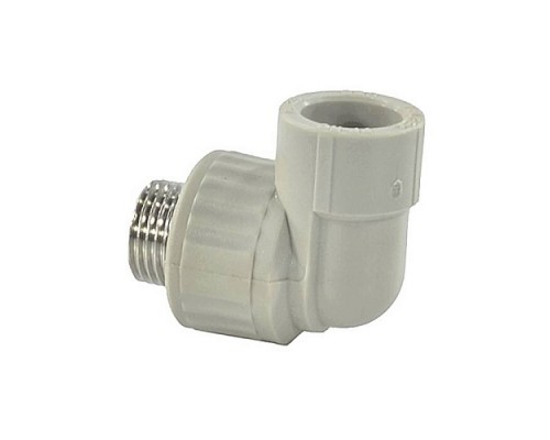 Угольник PP-R сер комб Дн20х3/4" НР VALFEX 10126220Г