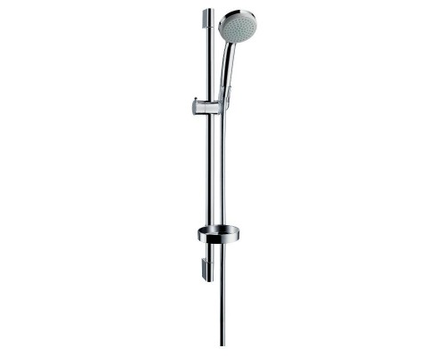 Душевой гарнитур HansGrohe HG Croma 100 Mono со штангой 65 см и мыльницей хром