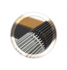 Решетка рулонная Wilma цвет бронза для конвектора шириной 303 мм