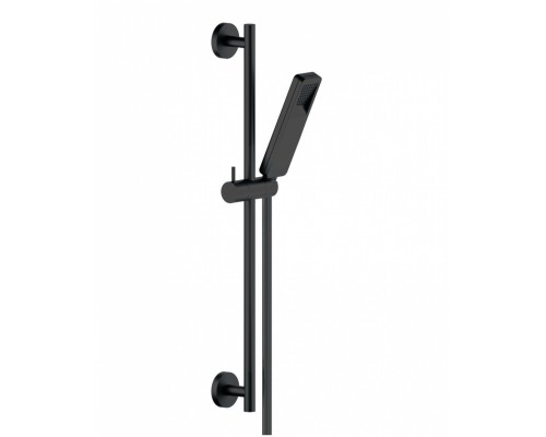 AD140/53BM душевой гарнитур 60 см 1jet (чёрный) AD140/53BM