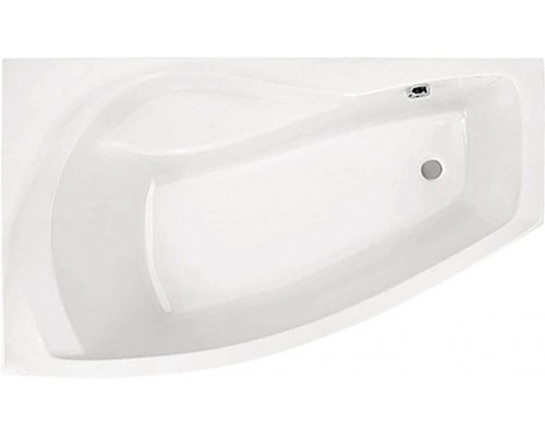 1.WH11.1.991 МАЙОРКА XL 160х95 ванна асимметричная акриловая левосторонняя белая 1.WH11.1.991