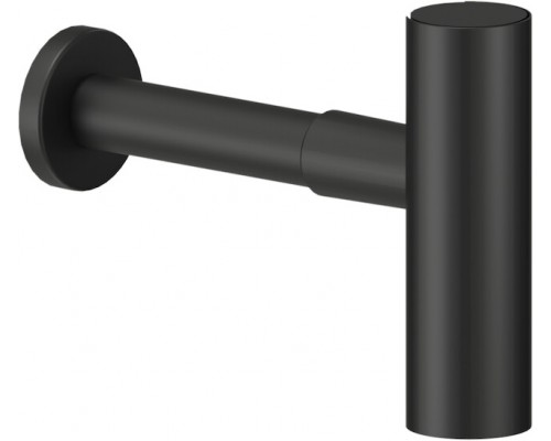 AV00107/10BM сифон, матовый черный AV00107/10BM