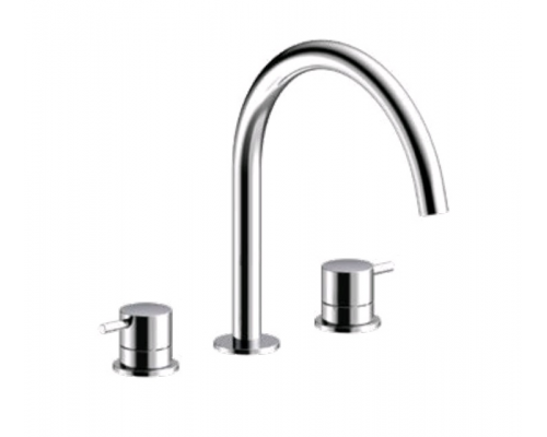 Смеситель для раковины, Almar, цвет-Absolute Black Brushed PVD