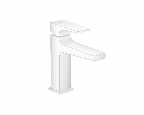 Смеситель для раковины, Hansgrohe, Metropol, цвет-белый матовый