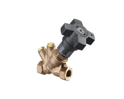 Вентиль регулирующий, Hydrocontrol VTR, DN-15, 1/2, ВВ, PN, бар-25, измерительная техника classic, отверстиями
