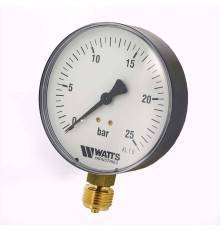 Манометр радиальный F+R200 WATTS Ind 1/2" 100 мм 25 бар