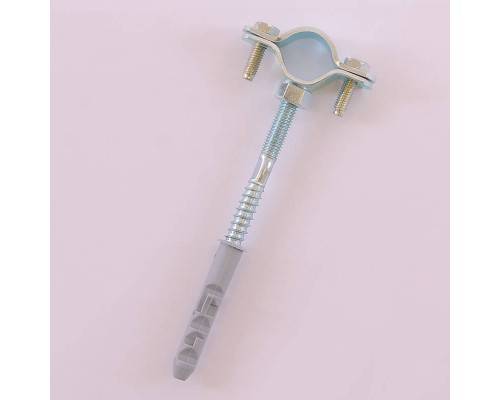 Кронштейн для стальной трубы с дюбелем EMMETI 1/2"