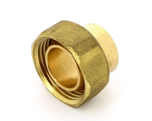 Вставка с накидной гайкой пайка-В с коническим уплотнением VIEGA 22х1"