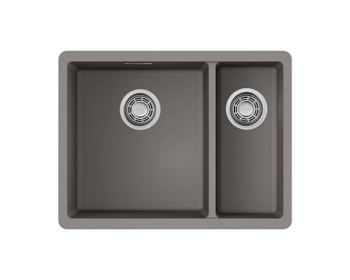 Omoikiri Kata 55-2-U-GR Кухонная мойка Artgranit 55x42 см, цвет: leningrad grey 4993390 Omoikiri Kata 55-2-U-GR Кухонная мойка Artgranit 55x42 см, цвет: leningrad grey 4993390