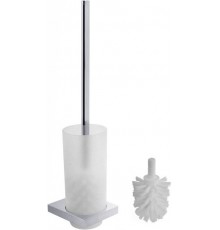 11164019000 EDITION 11 Туалетный гарнитур с хрустальной матовой колбой и ершом хром 11164019000