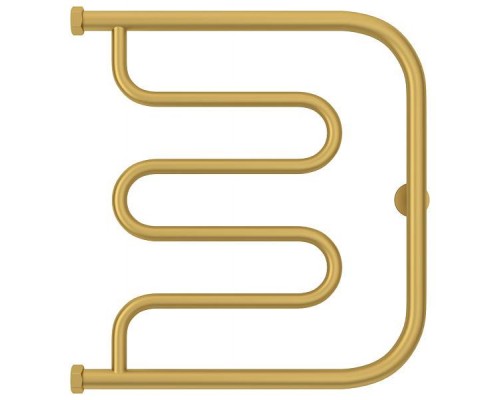 Сунержа Лира Полотенцесушитель водяной 50x50h, цвет: матовое золото 032-4011-5050