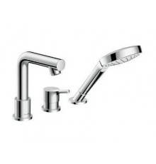 Смеситель для ванны и душа, Hansgrohe, Talis S, цвет-хром