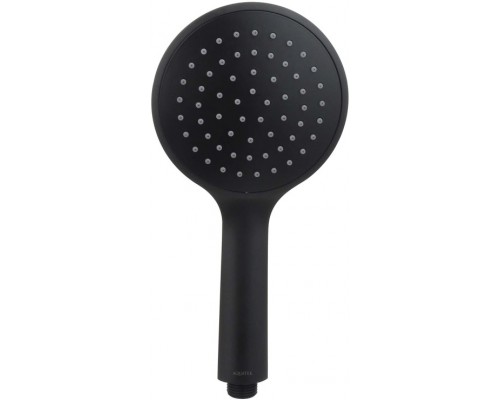 AQ2001MB ВЕГА ручной душ 1jet, матовый черный AQ2001MB