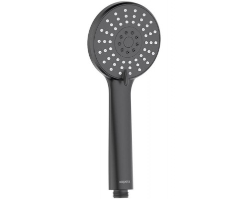 AQ2009MB БЕТТА ручной душ 100 3 jet, матовый черный AQ2009MB