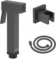 AQ2053MB гигиенический ручной душ со шлангом 120 см и держателем, матовый черный AQ2053MB