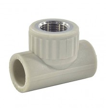 Тройник PP-R сер комб Дн25х1/2" ВР VALFEX 10127125Г