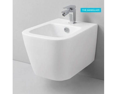 Биде, Artceram, A16, подвесной, шгв 360-520-290, Saniglaze, цвет-белый