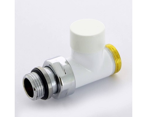 Вентиль обратный Carlo Poletti Compact НН 1/2" х М24 х 19 цвет белый