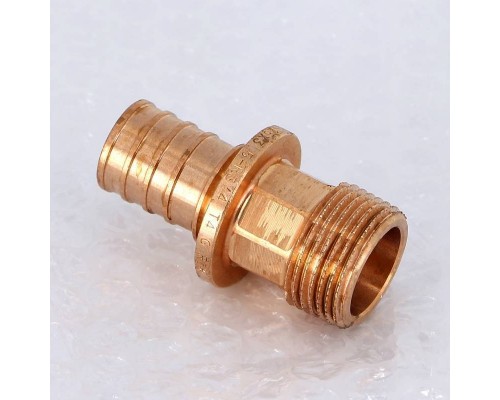 Муфта надвижная Н латунная REHAU 25х3/4" RХ Муфта надвижная Н латунная REHAU 25х3/4" RХ