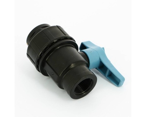 Кран ВВ Unidelta 3/4" для труб ПНД полипропилен PP-B