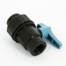Кран ВВ Unidelta 3/4" для труб ПНД полипропилен PP-B