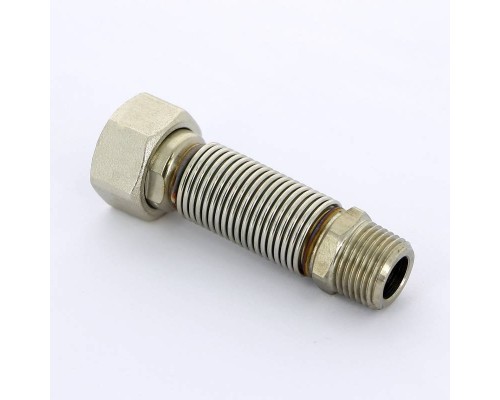 Подводка для воды НВ Flexorapid из нержавеющей стали EMMETI 1/2"х3/4" 6.5-12.5см