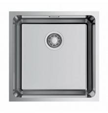 Мойка, OMOIKIRI, Tadzava Quadro, шгв 440-440-200, отверстия для смесителя-отсутствуют, цвет-нержавеющая сталь