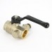 Кран Pride LD ВВ 1/2" с дренажным вентилем (заглушка 1/4") ручка