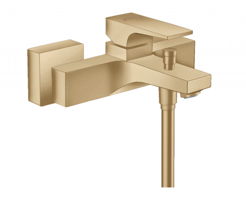 Смеситель для ванны и душа, Hansgrohe, Metropol, цвет-шлифованная бронза