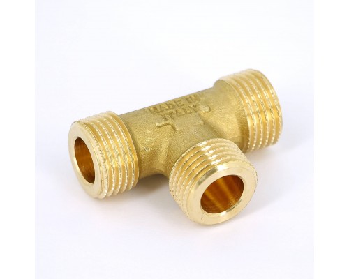 Тройник Н с плоским торцом TIEMME 1/2"
