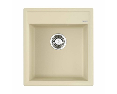 Мойка, OMOIKIRI, Daisen, шгв 460-510-215, отверстия для смесителя-3 промаркированных, цвет-ваниль