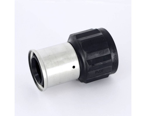 Муфта пресс-В PVDF HENCO 40х1"1/4