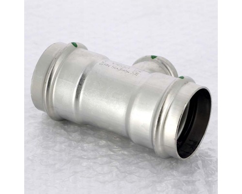 Тройник пресс нержавеющая сталь Sanpress Inox VIEGA 54х35х54 Тройник пресс нержавеющая сталь Sanpress Inox VIEGA 54х35х54