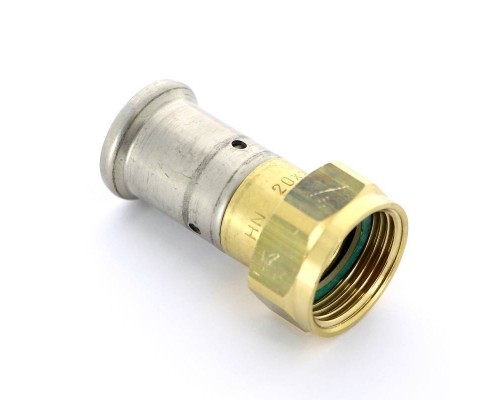 Муфта с накидной гайкой, плоская прокладка пресс HENCO 20x3/4"