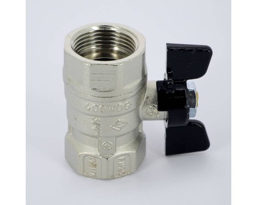 Кран шаровой Arizona Bugatti ВВ бабочка 3/4"