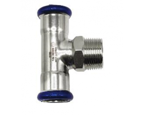 Тройник, 42х1х42, Н, нержавеющая сталь