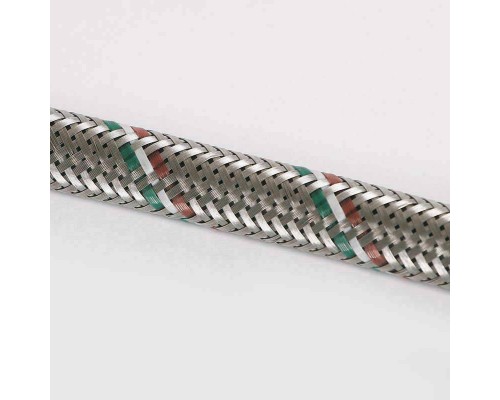 Гибкая подводка для воды UNI-FITT DN 8 ВВ 1/2" 80 см оплетка из нержавеющей стали