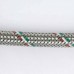 Гибкая подводка для воды UNI-FITT DN 8 ВВ 1/2" 100 см оплетка из нержавеющей стали